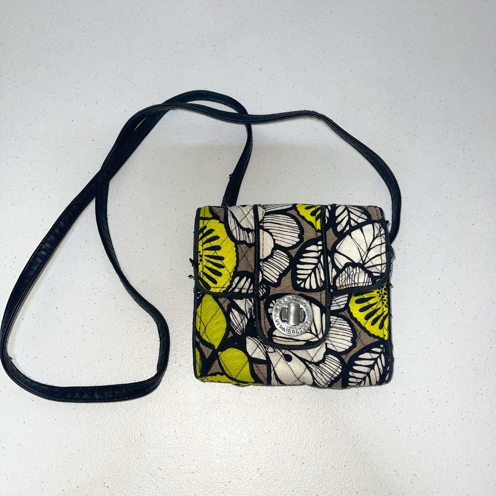 Vera Bradley 'Citron' Crossbody Wallet Purse